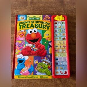 Sesame Street Sound Storybook Treasury kids book